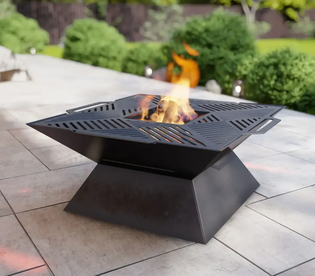 KIT Brasero Grill BAS (Acier brut, SANS)