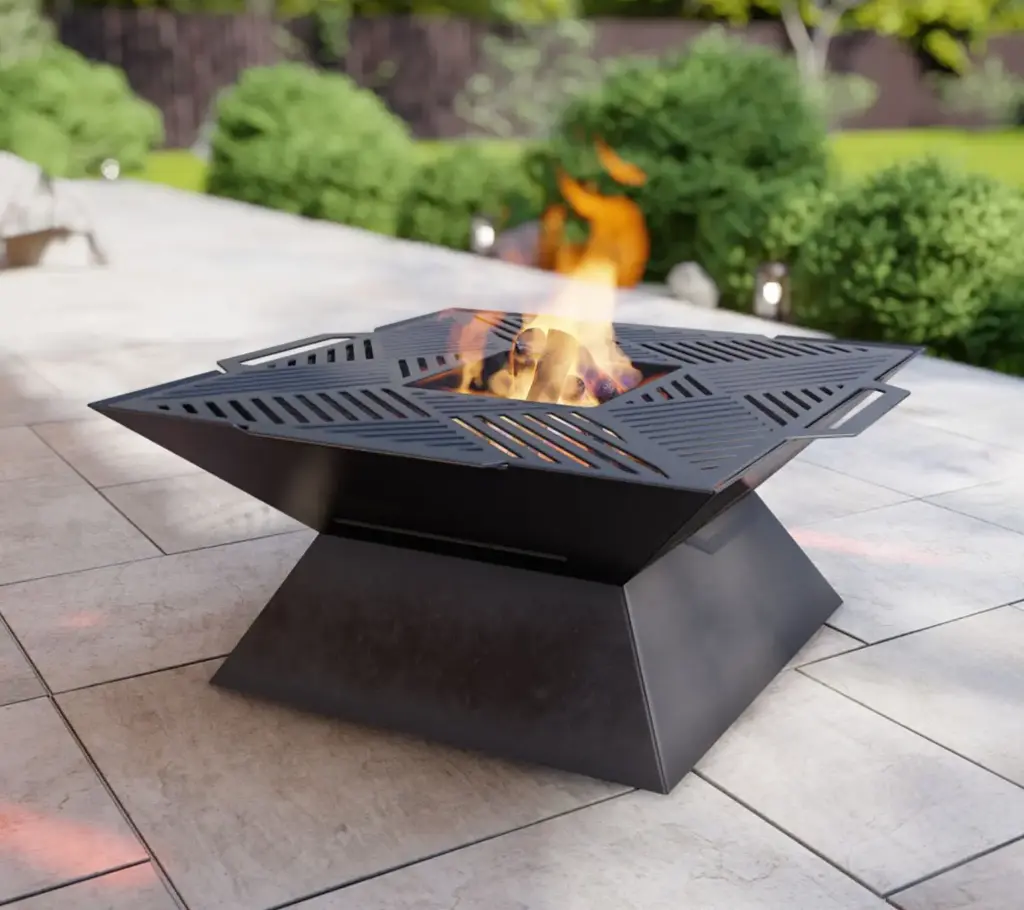 Brasero Grill BAS (Acier brut, SANS)