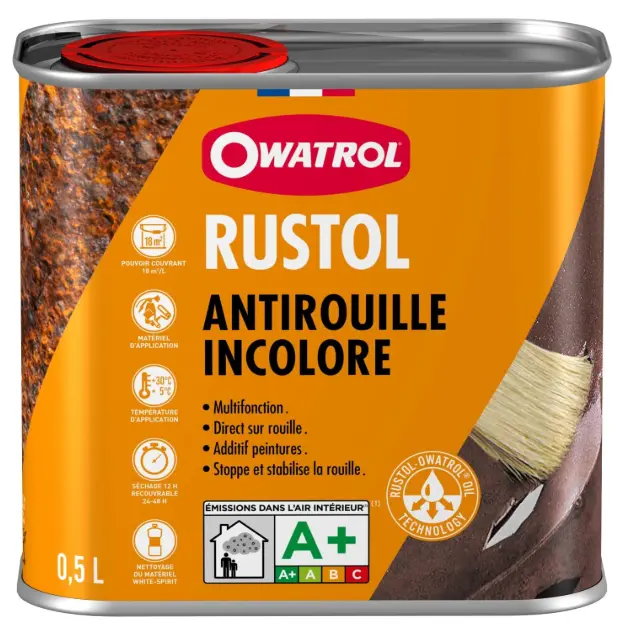 Vernis Corten - Stabilisateur de Rouille 